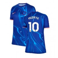 Camiseta Chelsea Mykhailo Mudryk #10 Primera Equipación para mujer 2024-25 manga corta